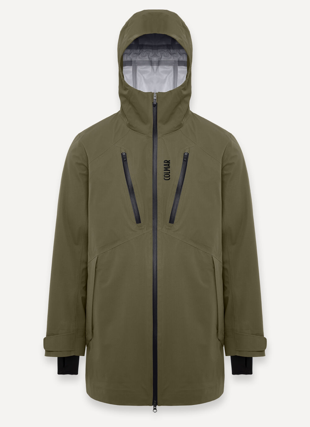 Long Elevated 3L ski shell jacket image number 4