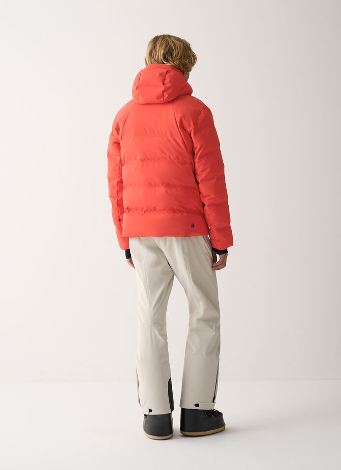 Frost padded ski jacket with seamless neck warmer image number 3