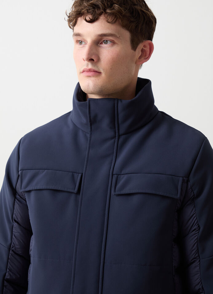 Feldjacke aus Feder-Nylon und Neopren image number 2