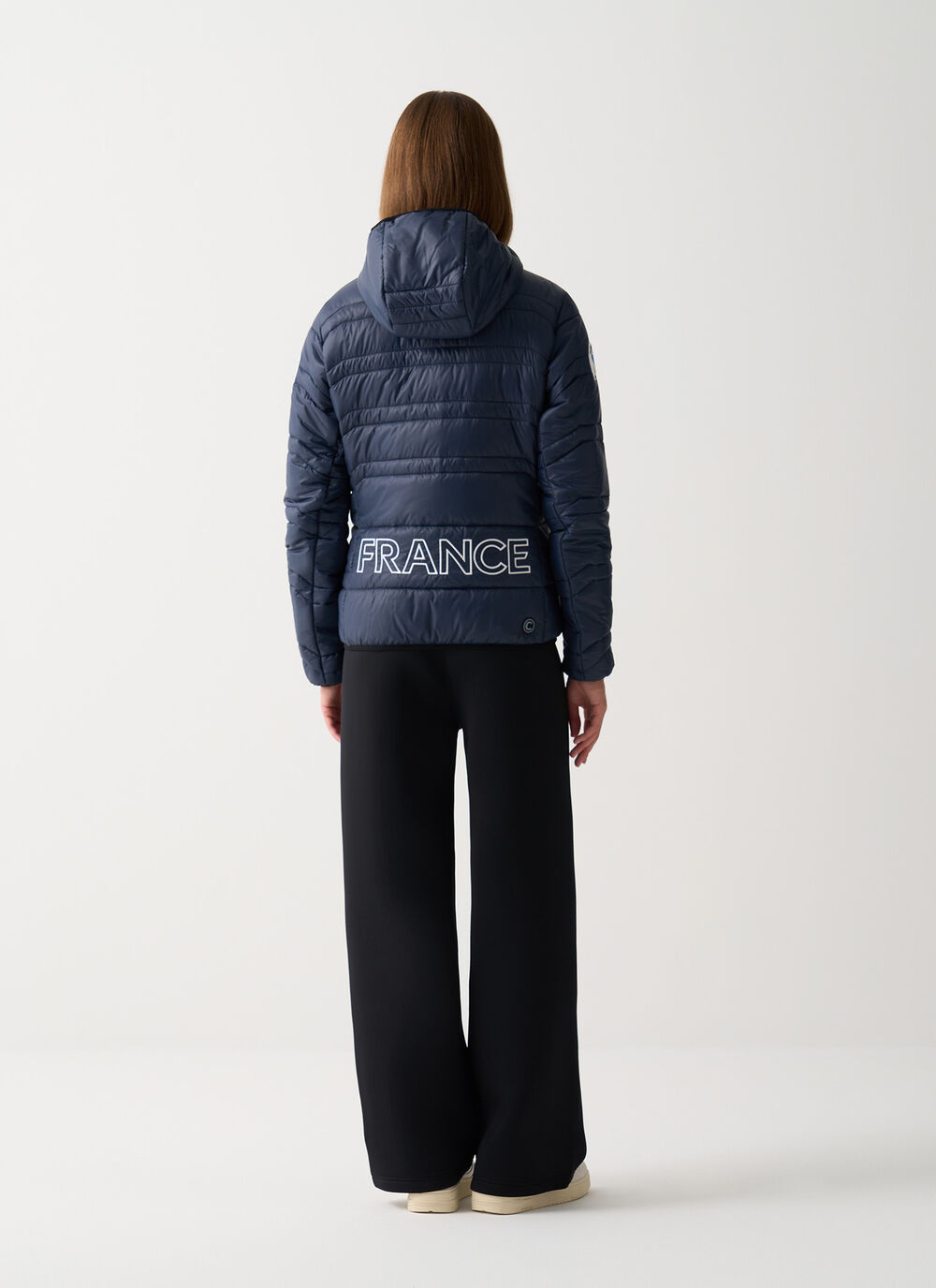 French national team quilted jacket image number 3