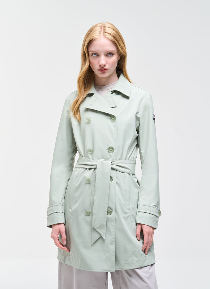 Waterproof trench coat