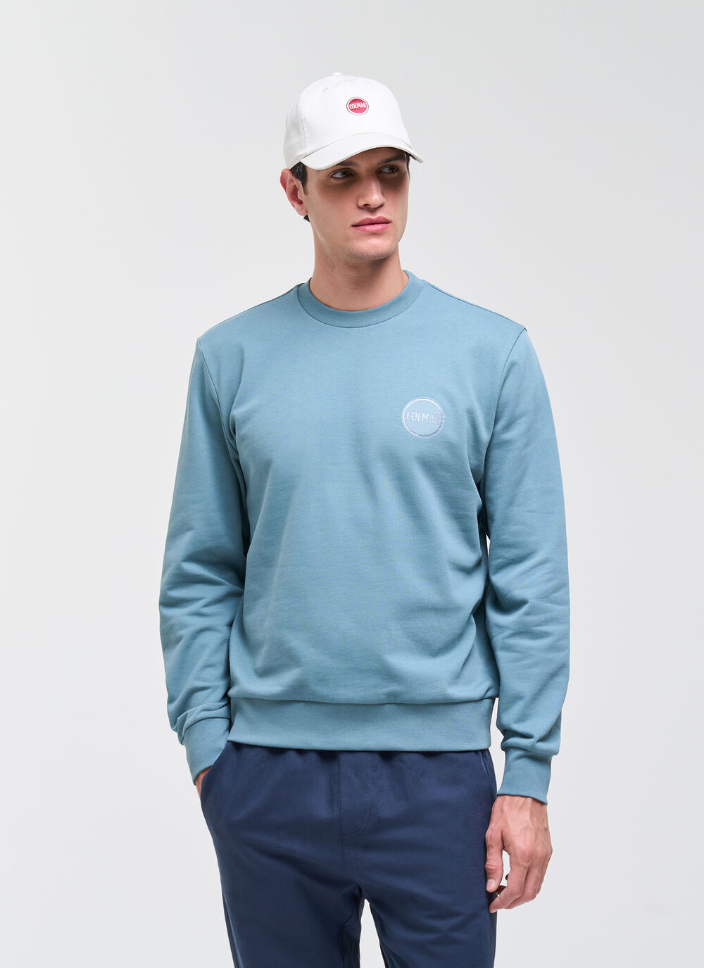 Crewneck sweatshirt with logo image number 0