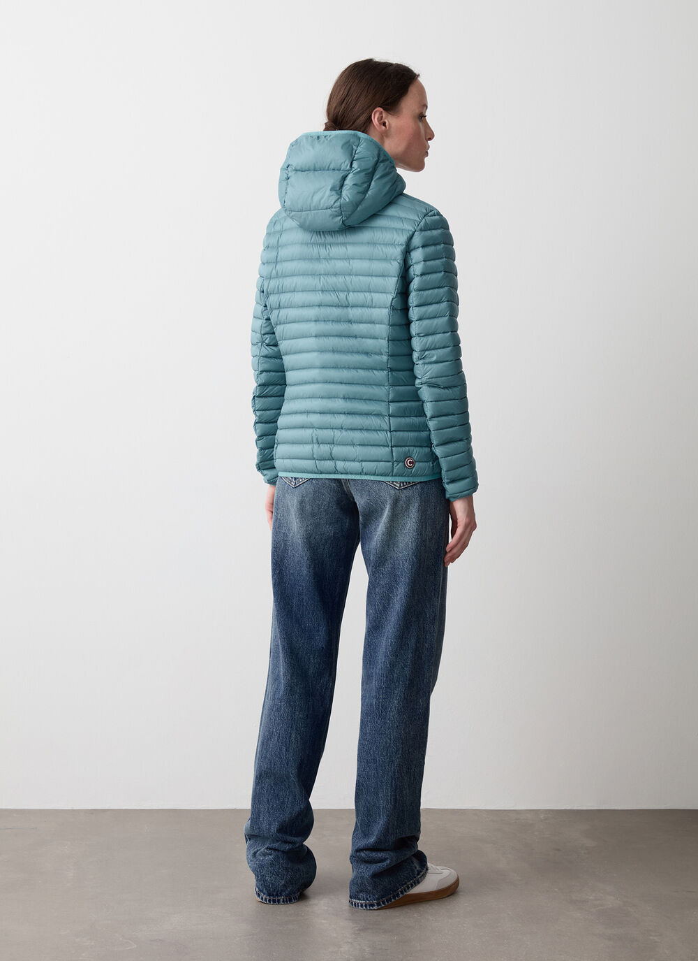 Hooded down jacket image number 3