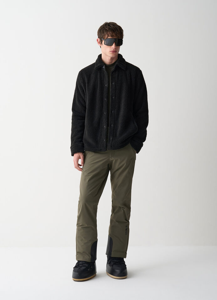 Unisex teddy-effect overshirt image number 0