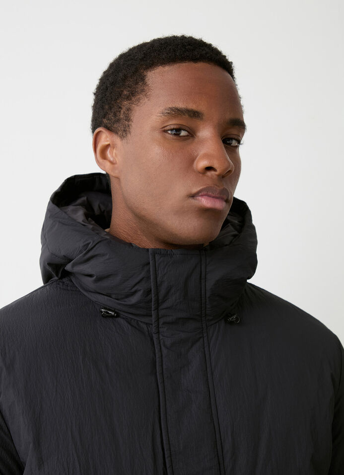 Crinkle-effect padded jacket  image number 2