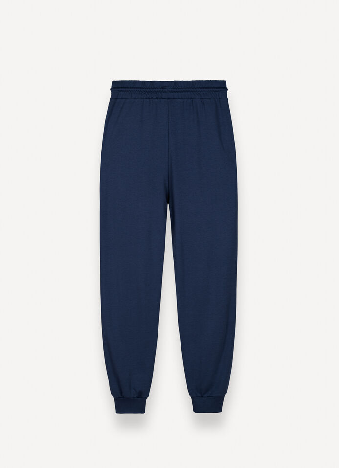 Cotton tracksuit bottoms