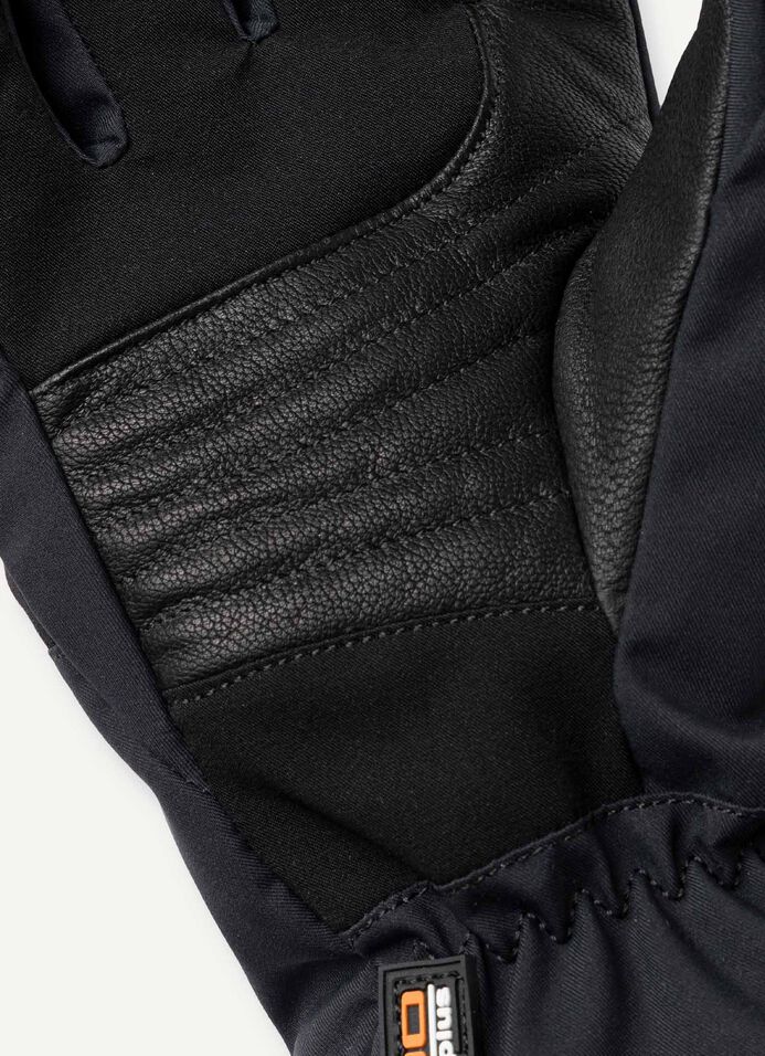 Women's houndstooth ski gloves image number 1