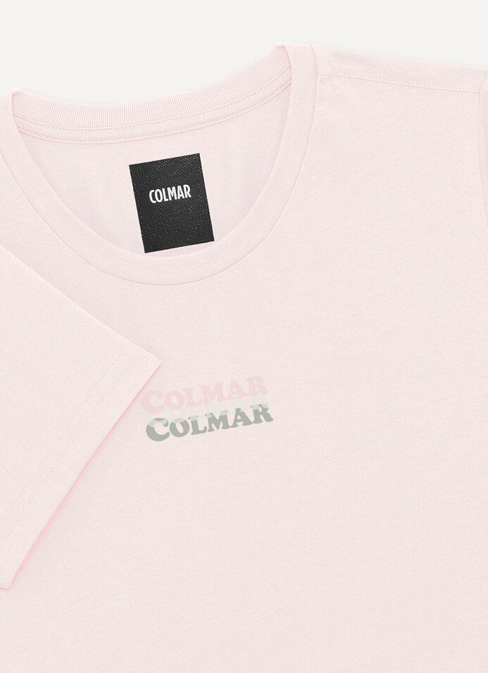Short-sleeved branded T-shirt image number 6
