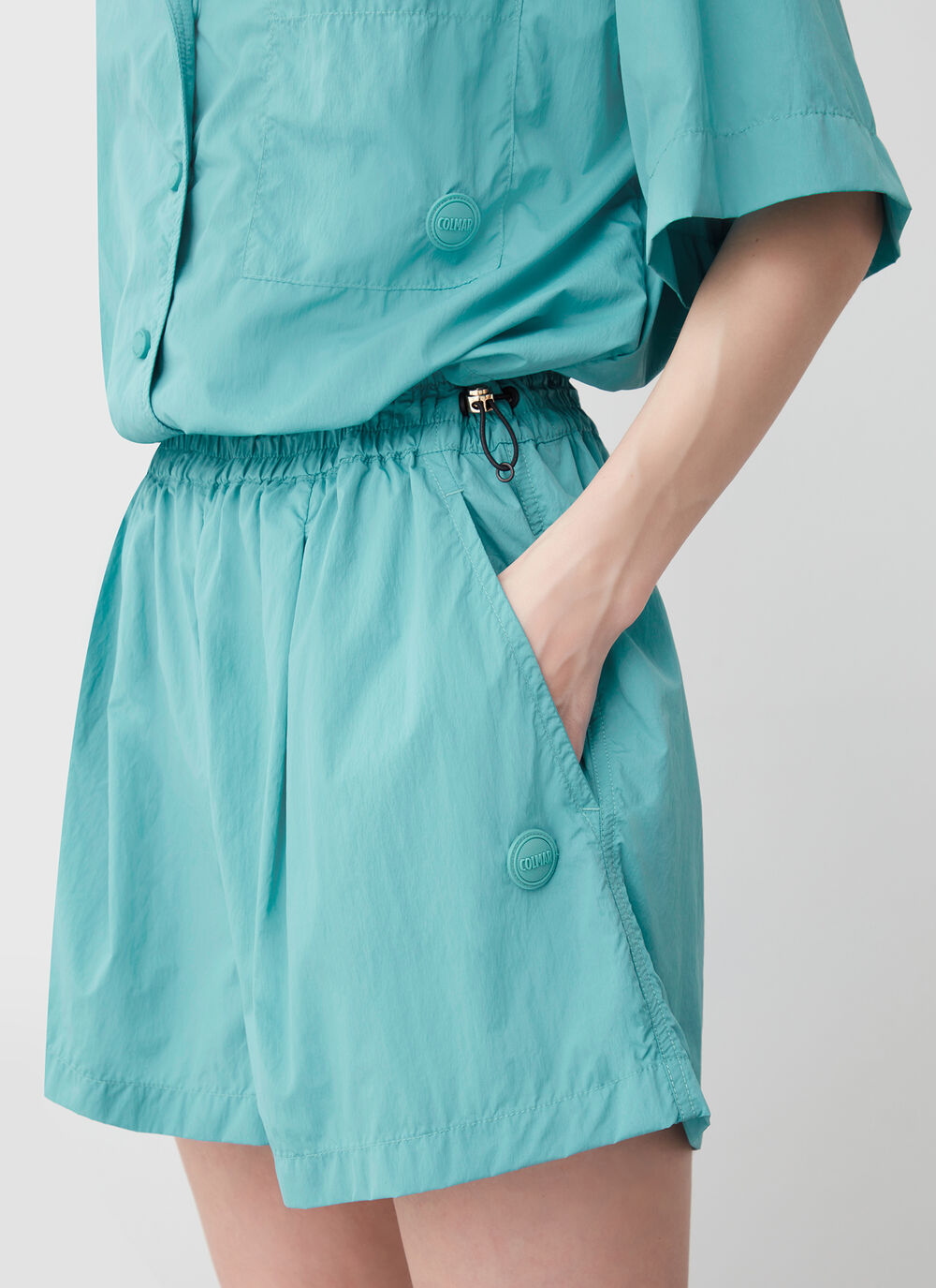 Lightweight nylon shorts image number 2