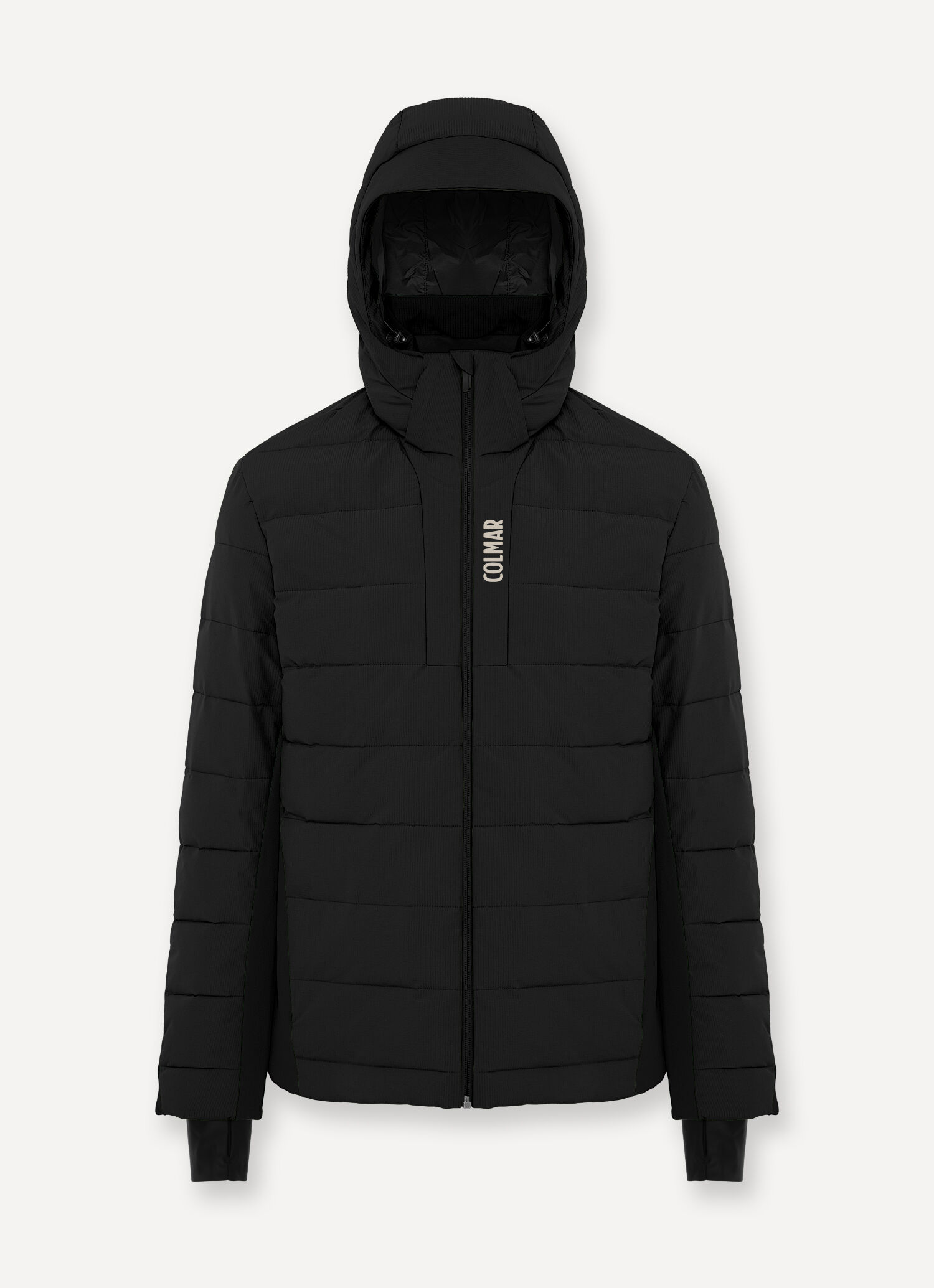 Quilted ripstop ski jacket BLACK Colmar