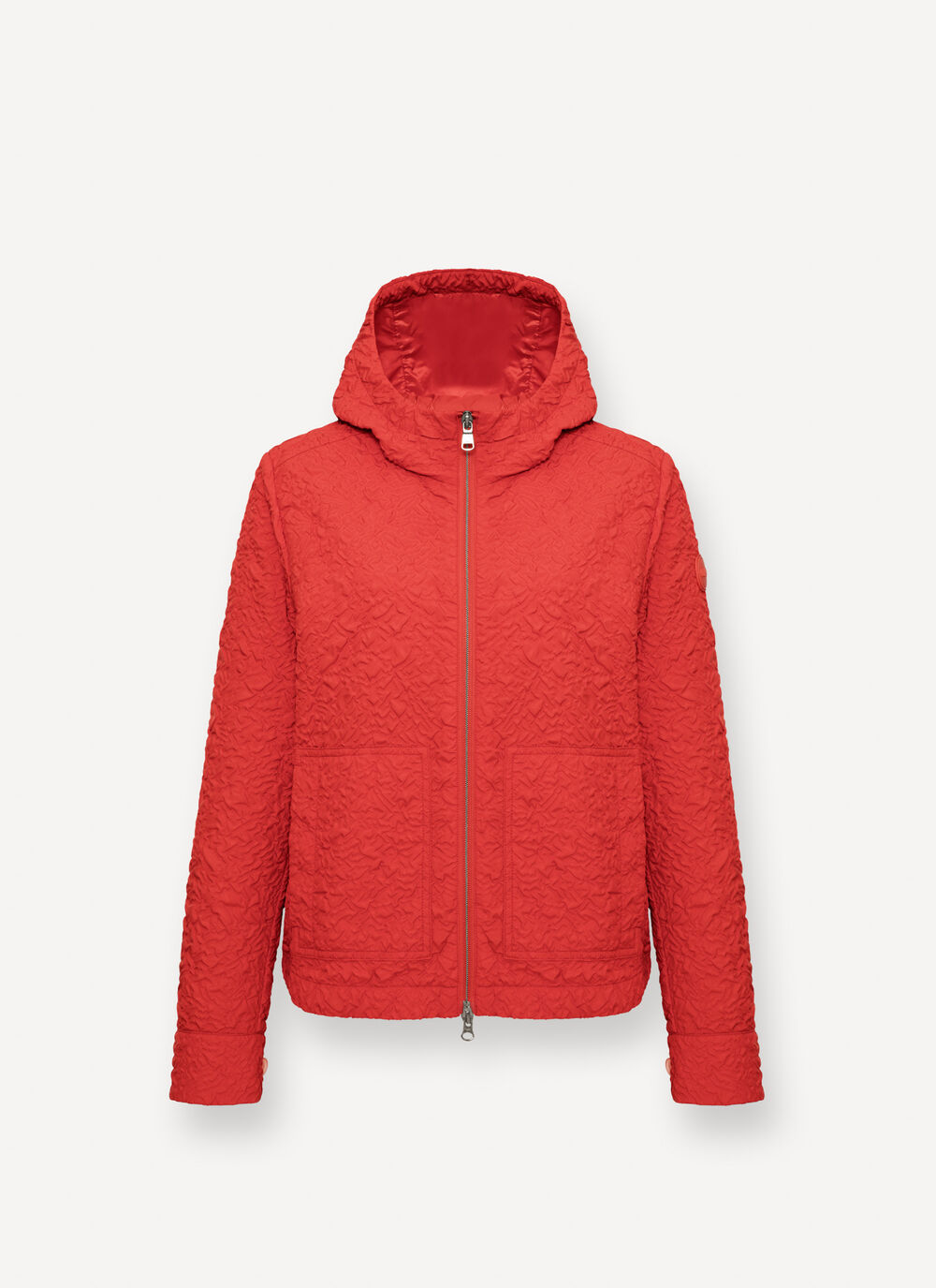 Veste cloqu&eacute;e avec capuche image number 4