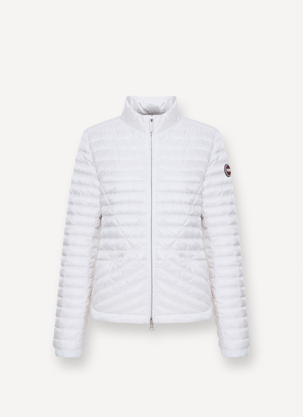 Light down jacket with flared hem image number 4