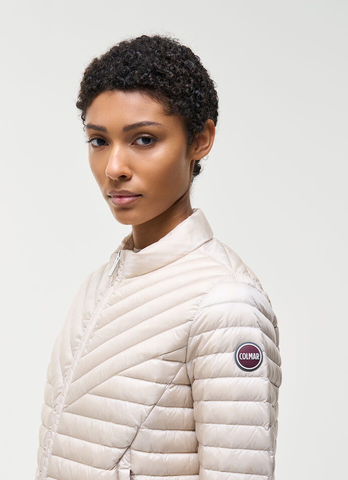 Lightweight trapeze down jacket image number 2