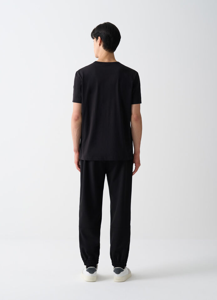 Camiseta de algodón con cuello redondo image number 3