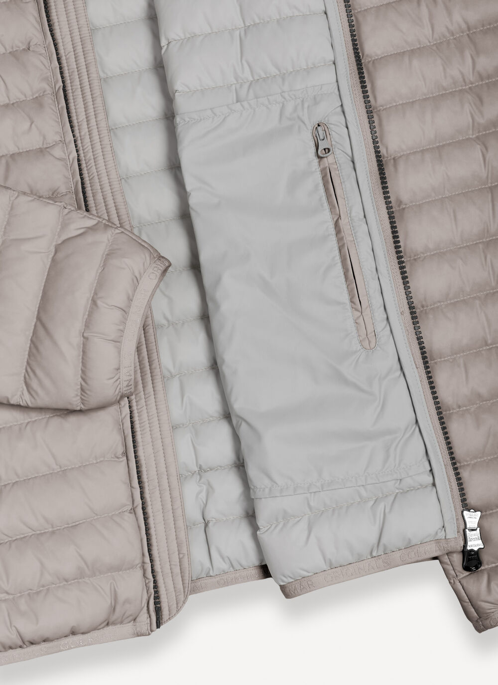 Light down jacket with hood image number 6