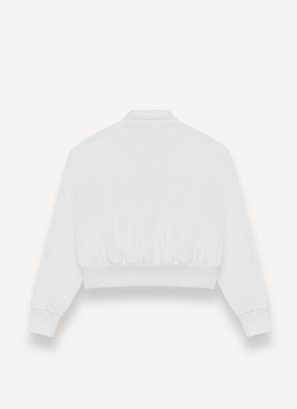 Cropped relaxed-fit sweatshirt image number 5