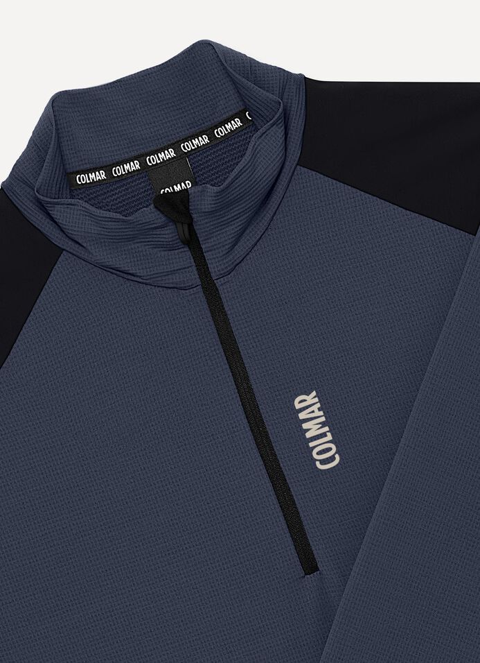 Lightweight ski fleece in a wool blend image number 5