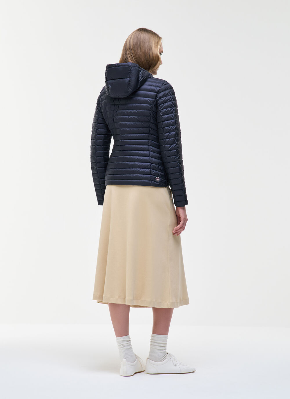 Light down jacket with hood image number 3