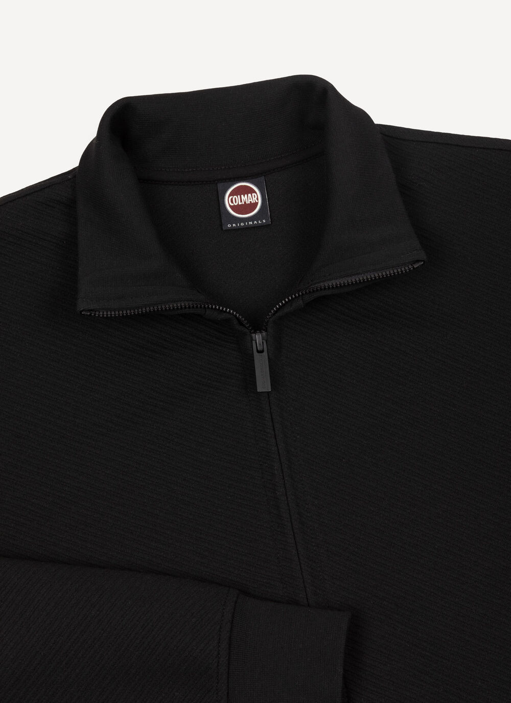 Full-zip jacquard sweatshirt  image number 6