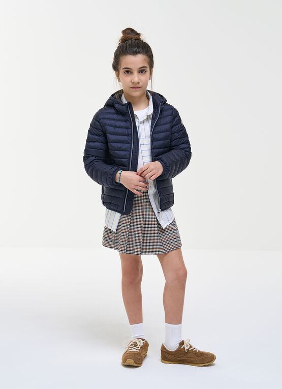 Lightweight Hooded Down Jacket