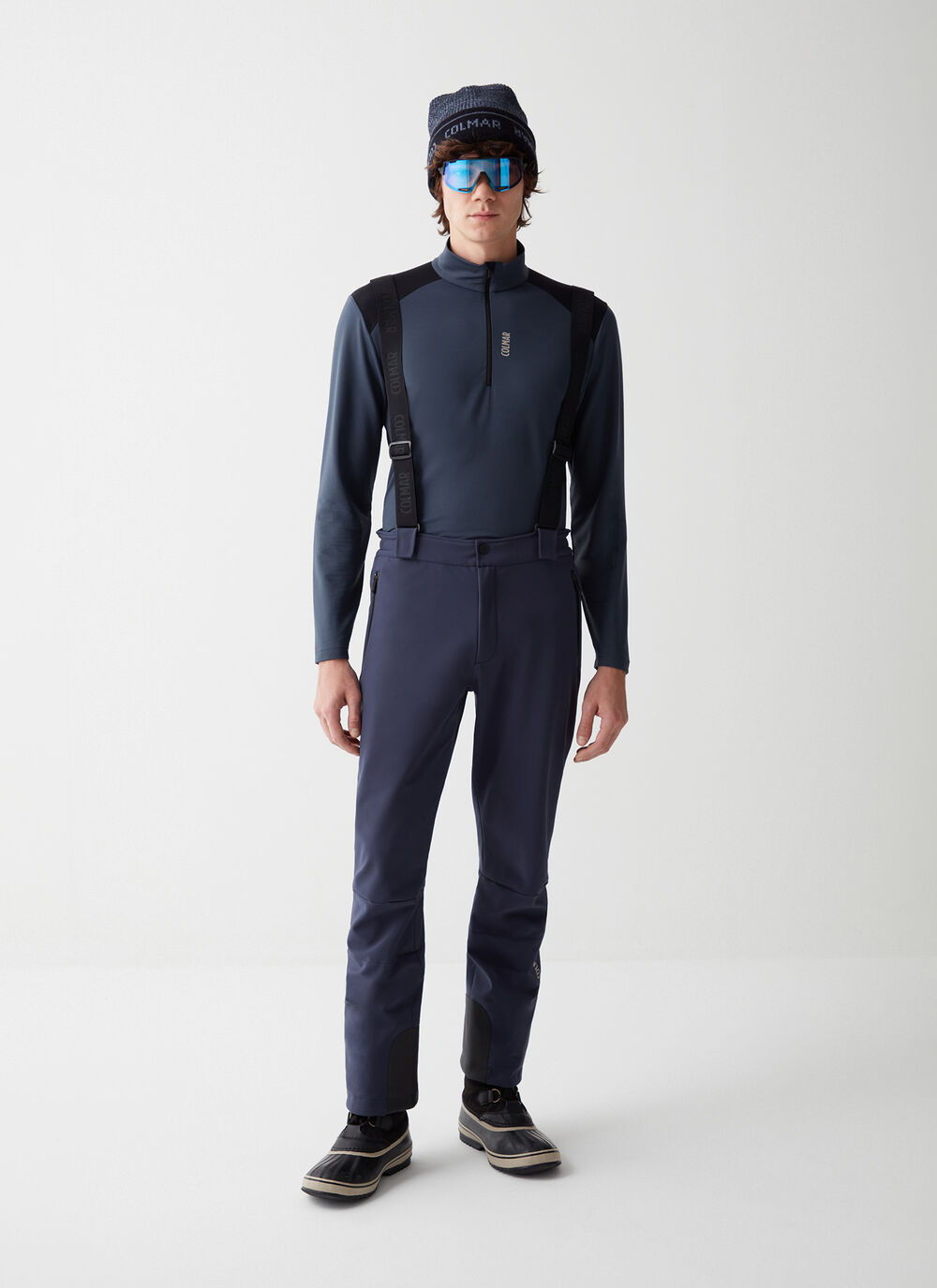 Softshell-Skihose mit Tr&auml;gern image number 0