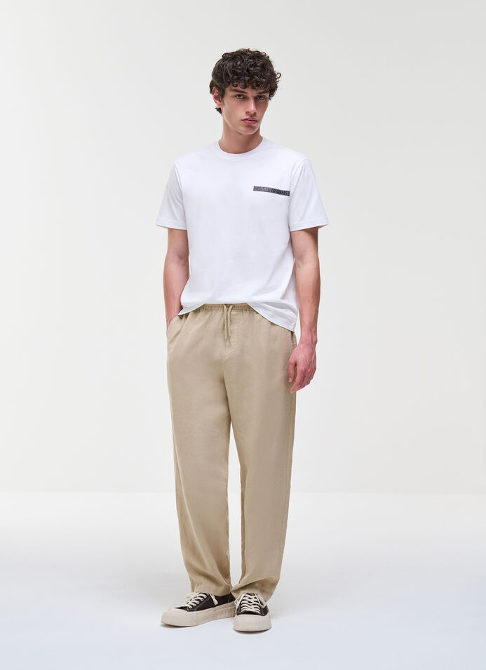 T-shirt con logo transfer