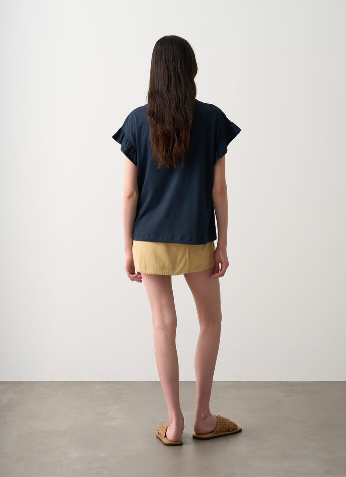 T-shirt with ruching image number 2