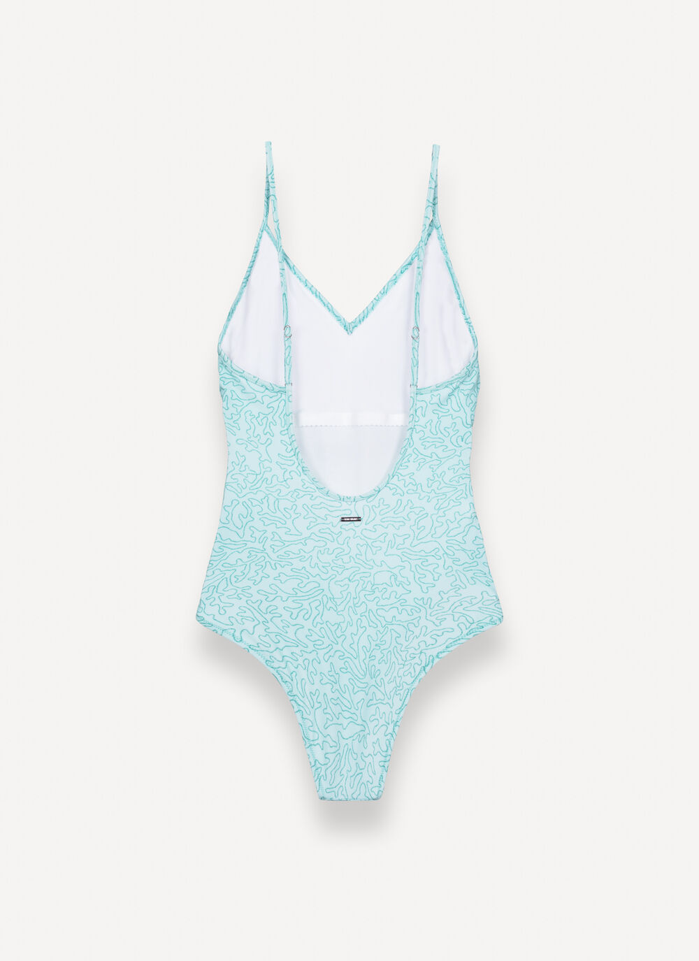 Patterned one-piece swimsuit image number 5