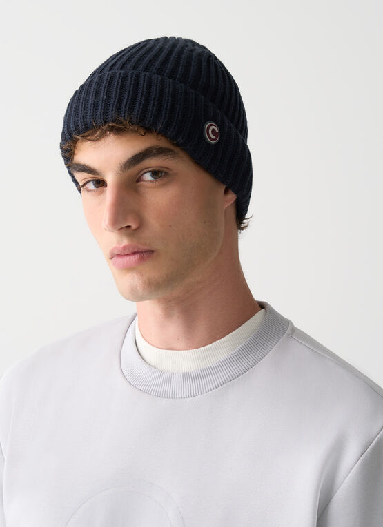 Unisex rib-knit hat