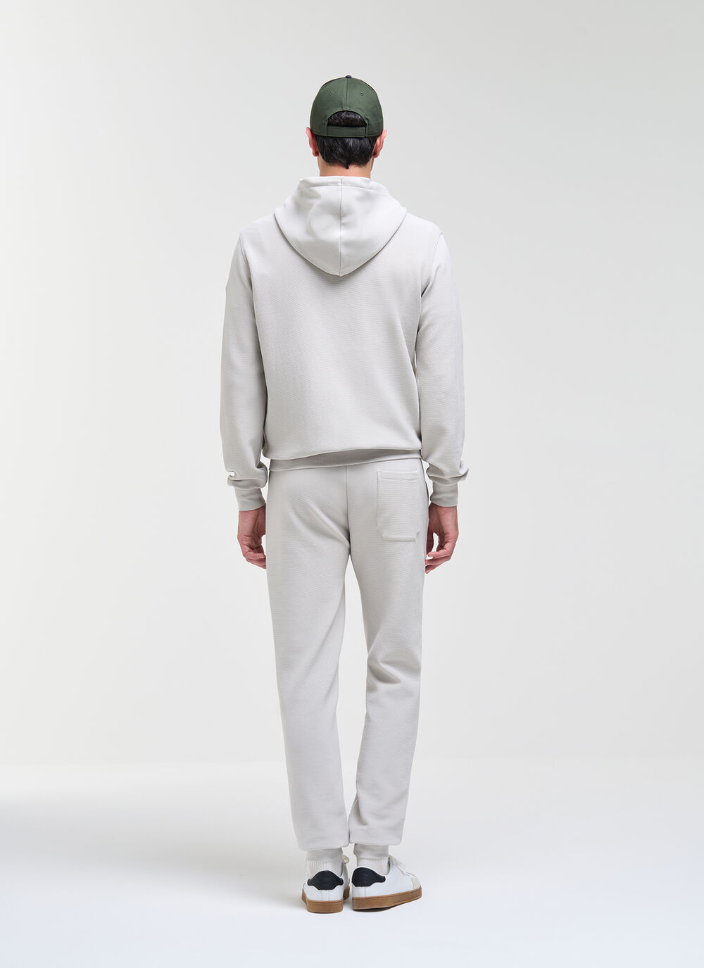 Sudadera mil rayas con capucha image number 3