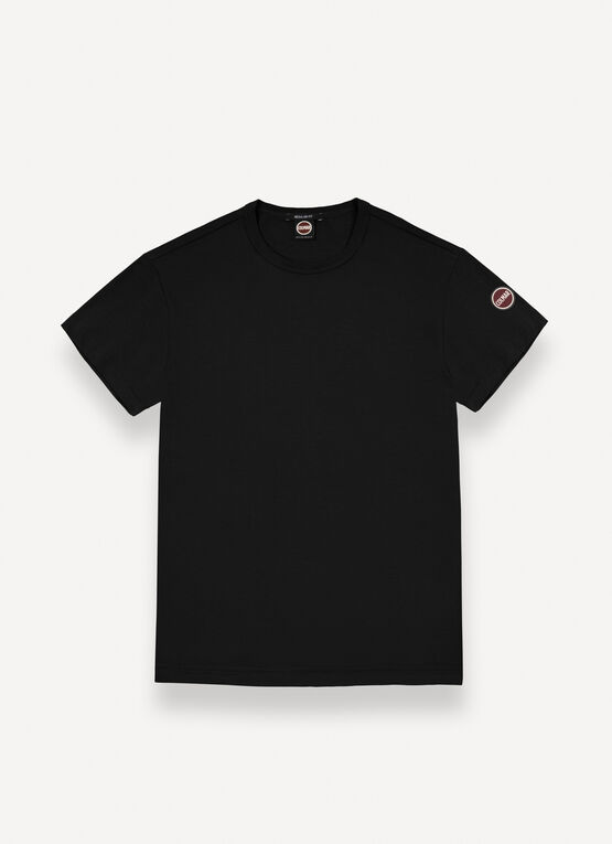 Cotton round-neck T-shirt