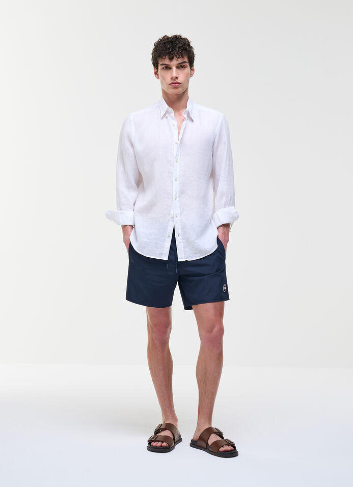 Branded swimming trunks image number 1