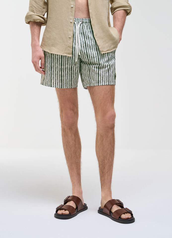 Striped Swim Shorts