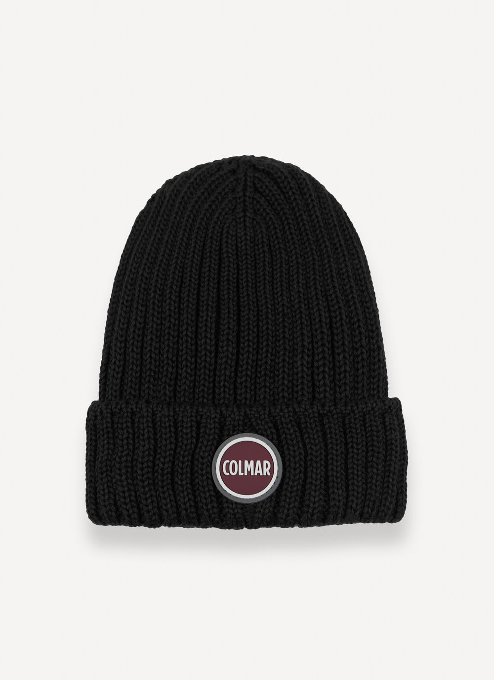 Unisex rib-knit hat with turn-up image number 2