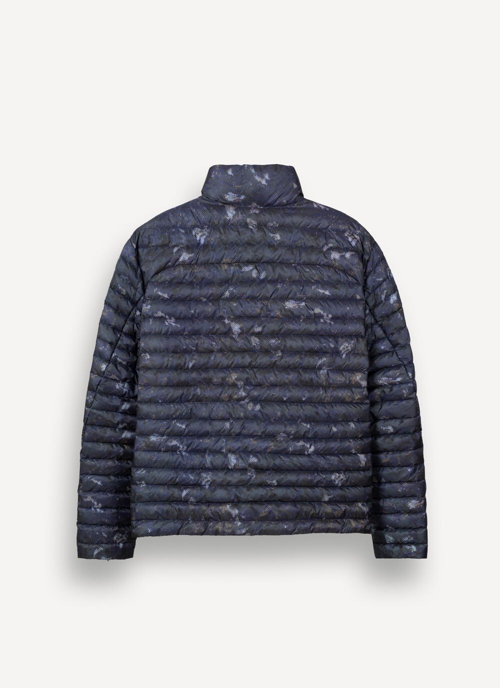 Pixelated camouflage down jacket image number 5