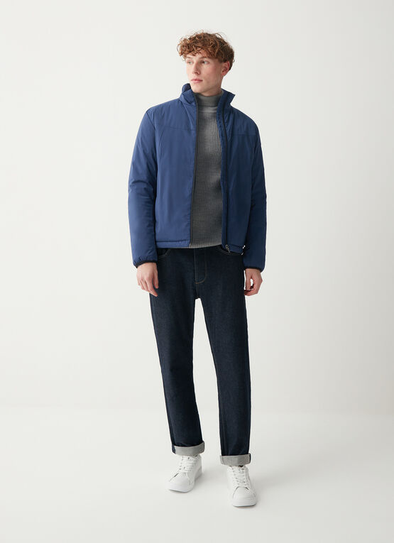 Chaqueta de guata de tejido elástico