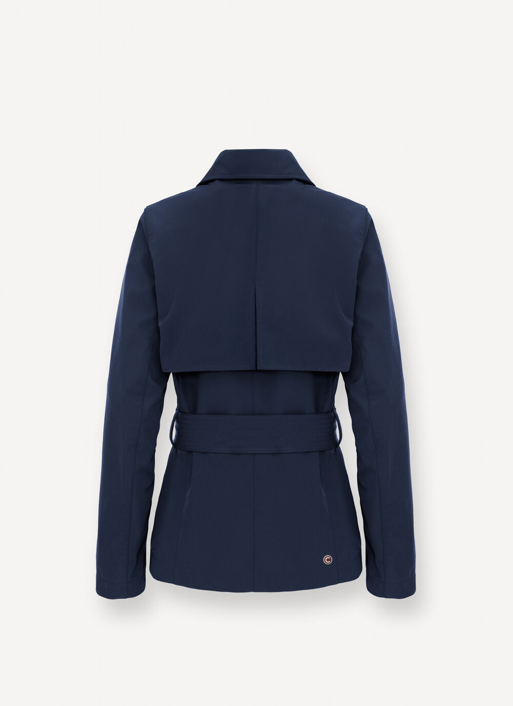 Short waterproof trench coat image number 5