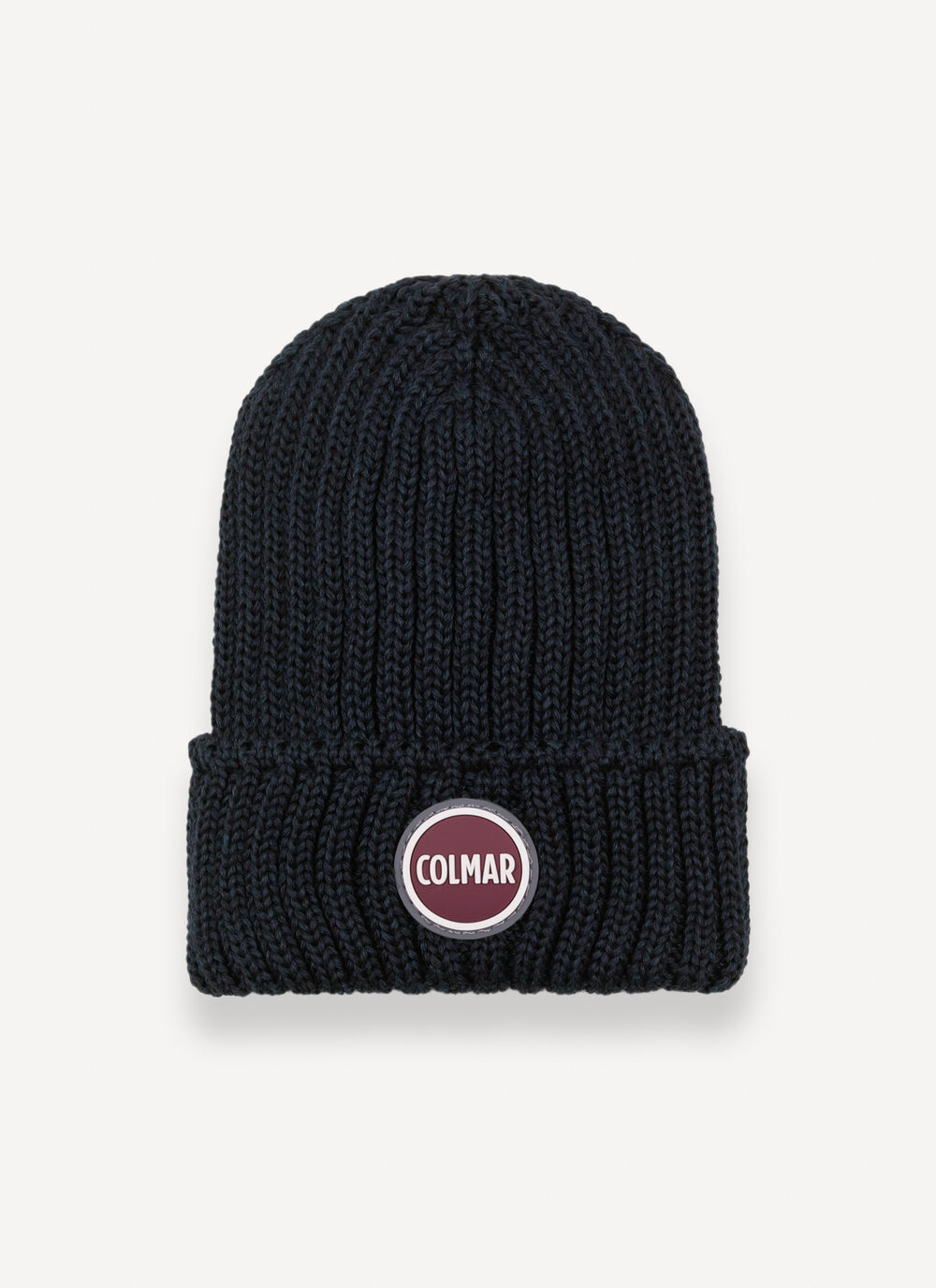 Unisex rib-knit hat with turn-up image number 2