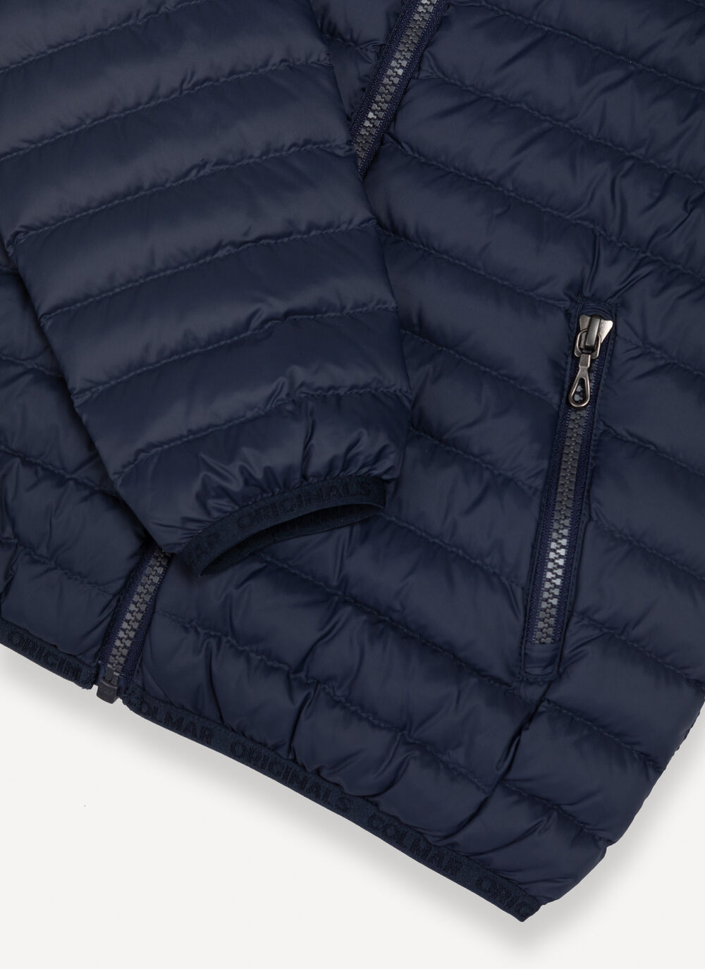 Sporty down jacket with padded collar image number 6