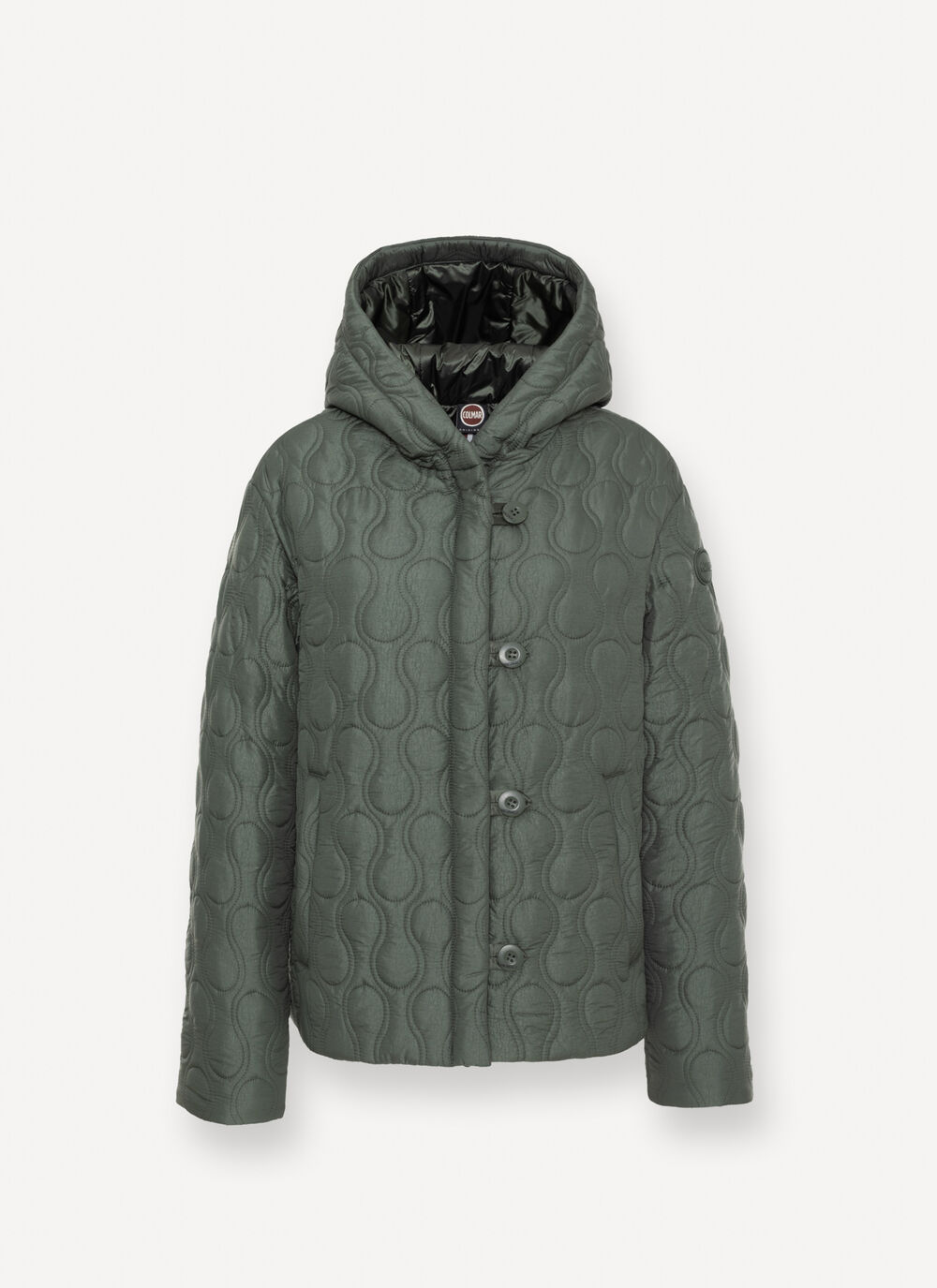 Light teardrop-quilted jacket. image number 4