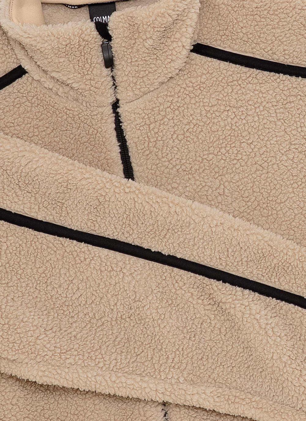 Teddy-effect ski fleece  image number 6