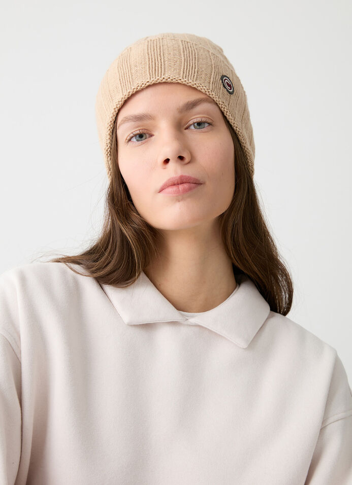 Sweatshirt with collar and darts image number 1