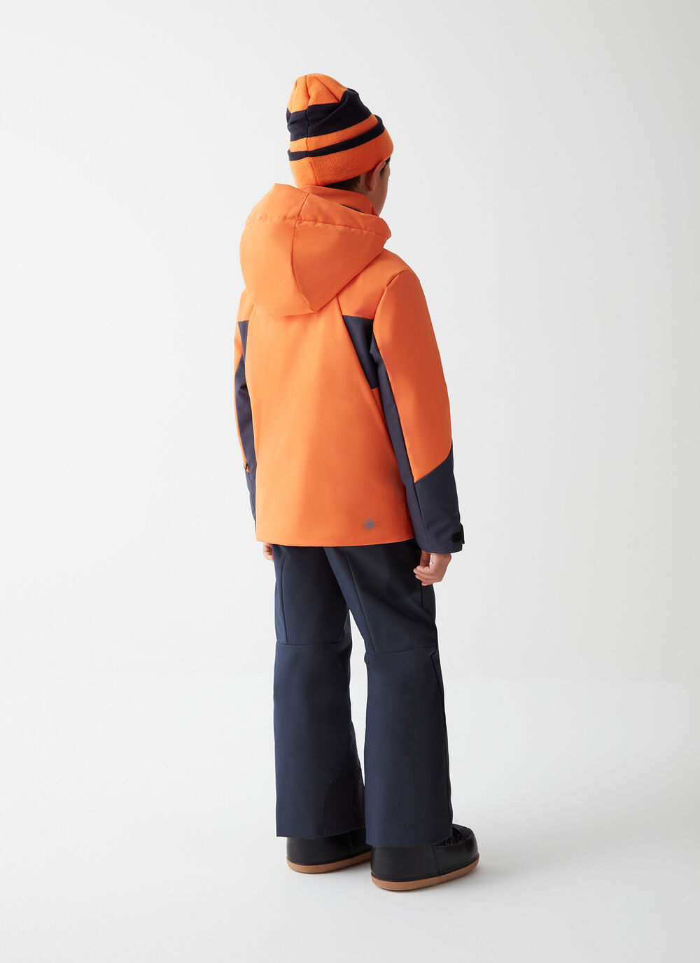 Boys&rsquo; colourblock ski jacket image number 2