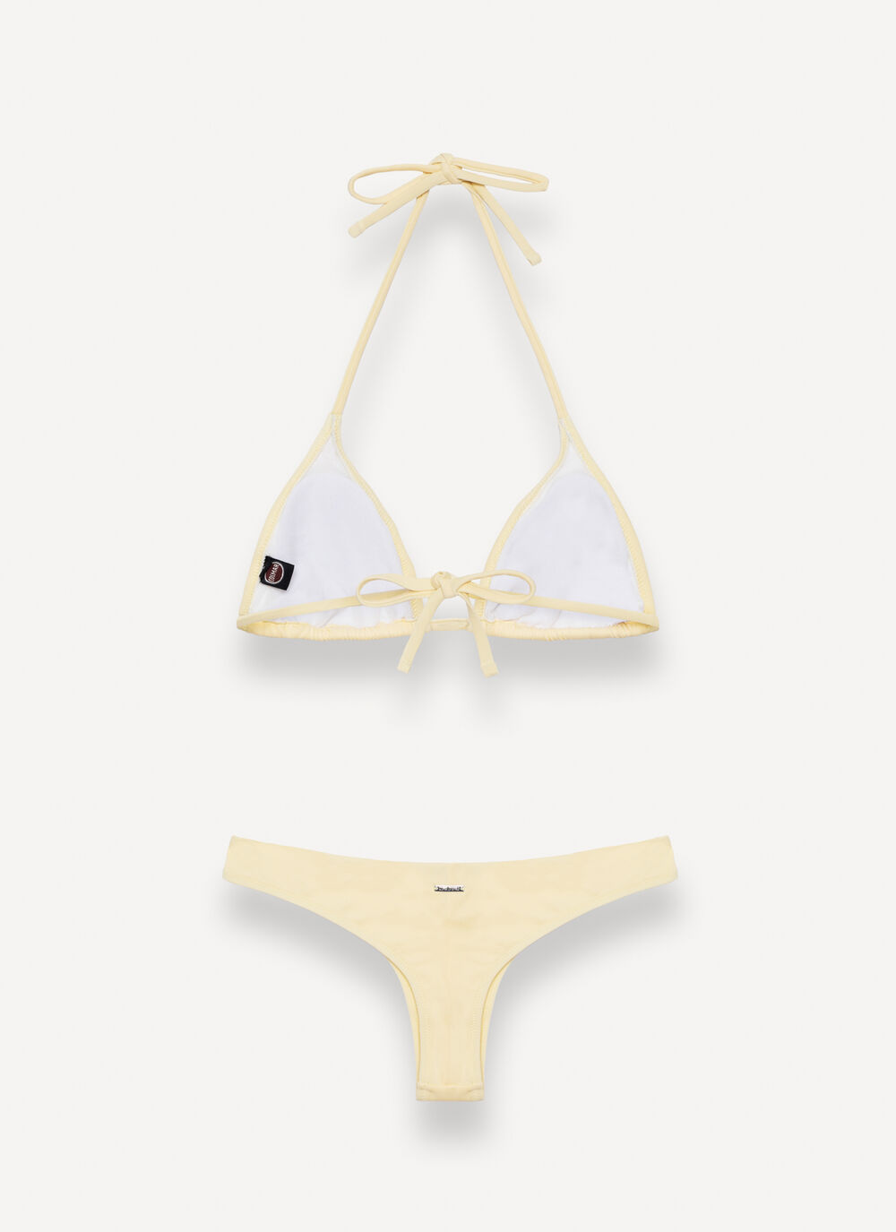 Triangle bikini with Brazilian bikini bottoms image number 5