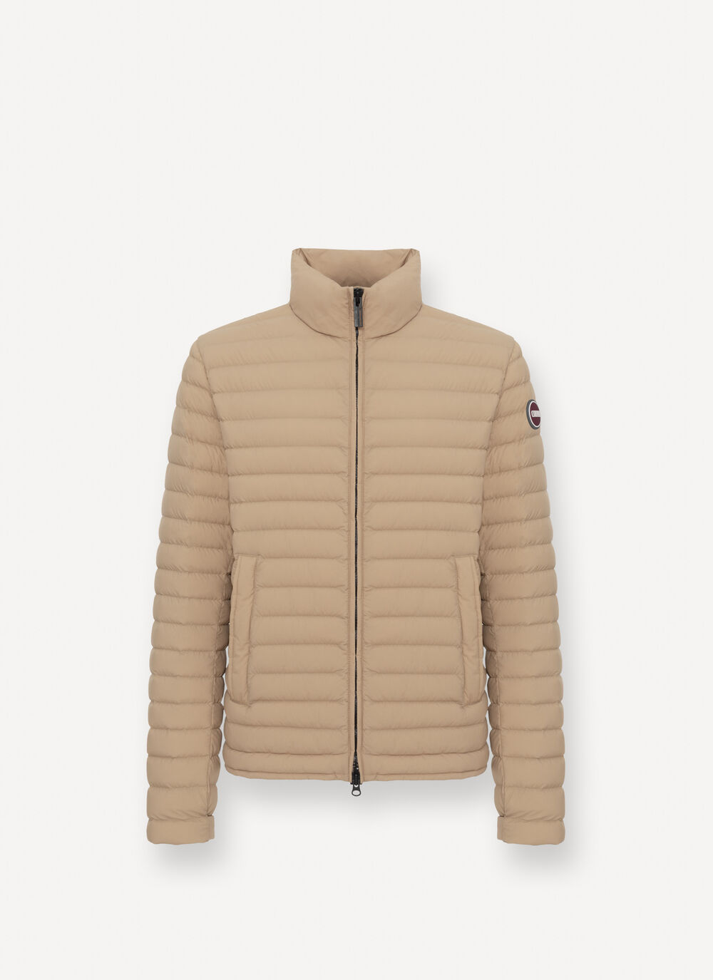 Light down jacket with padded collar  image number 4