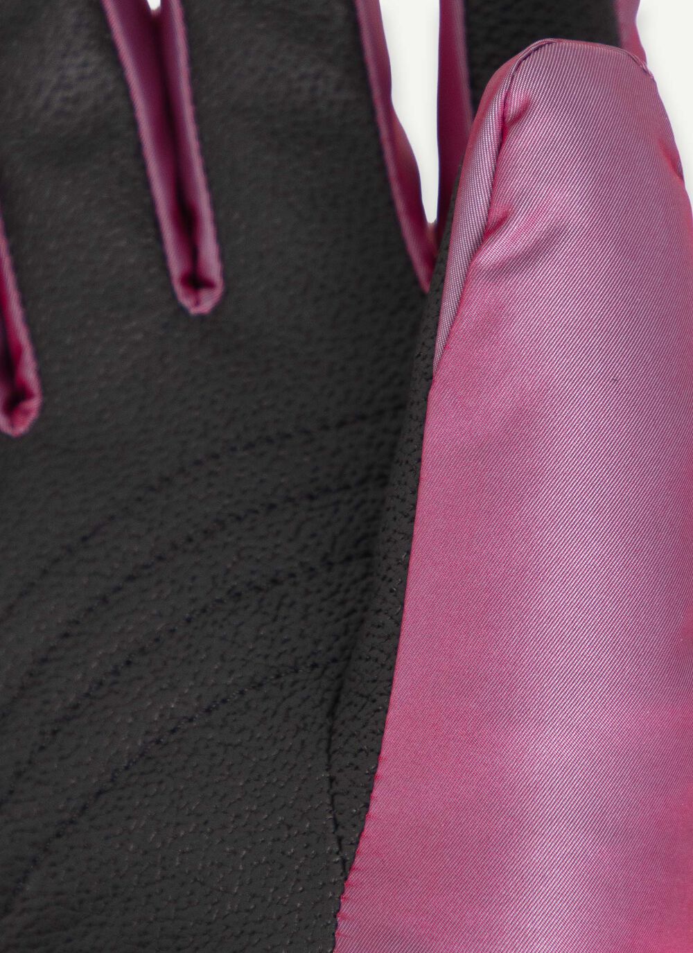 Gants de ski iris&eacute;s avec imitation fourrure pour femme image number 2