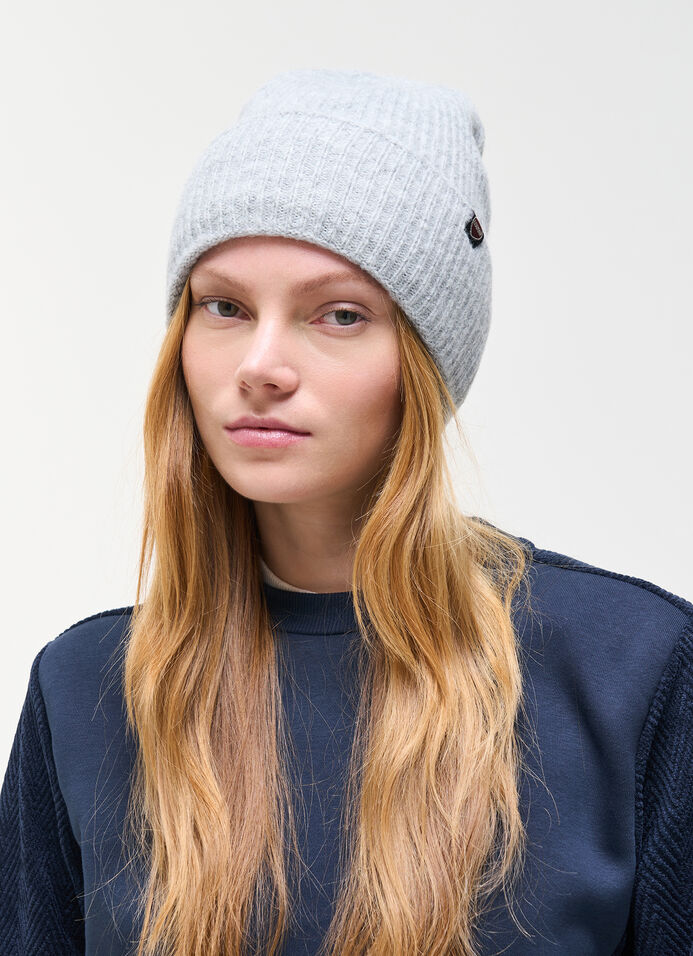 Lurex knit hat