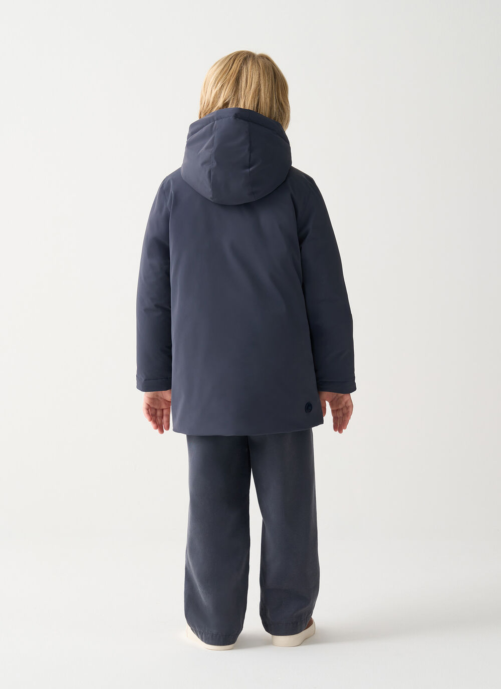 Doudoune imperm&eacute;able avec capuche image number 3