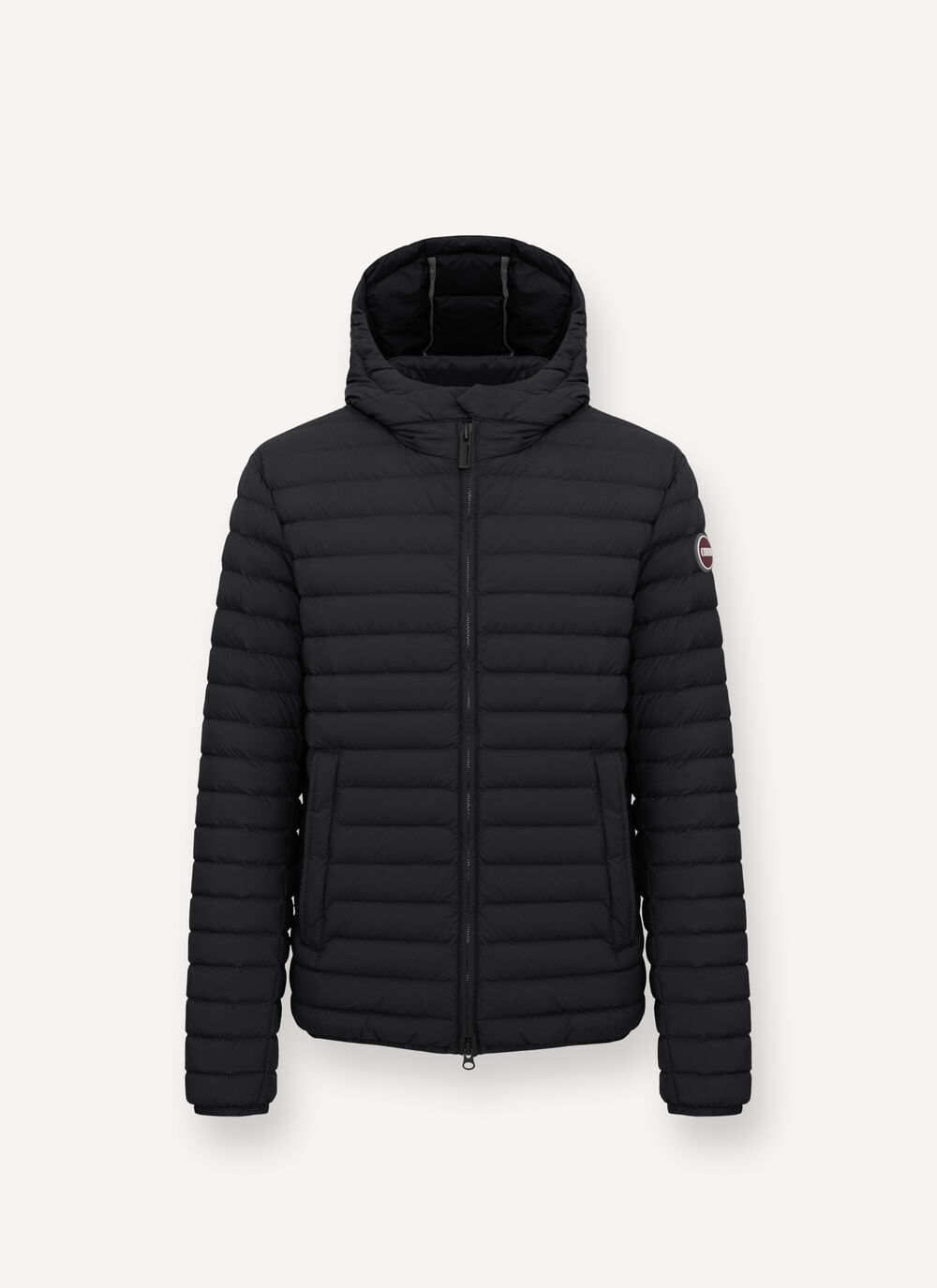 Light down jacket with hood image number 4