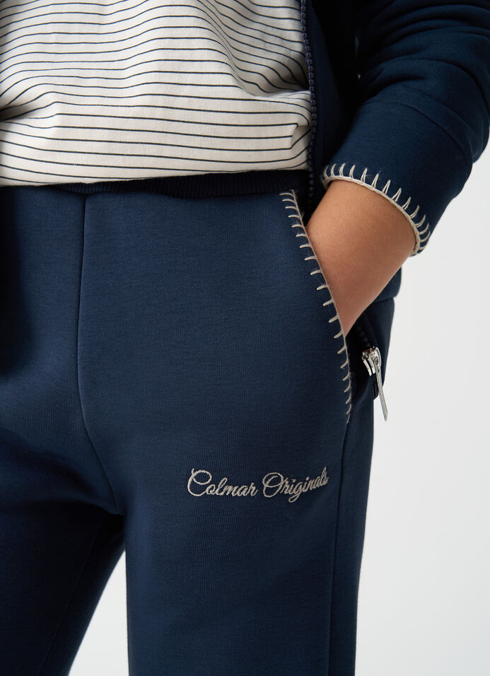Tracksuit bottoms with embroidery image number 2